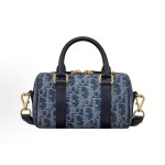 DIOR迪奥 Groove 16 单肩斜挎⼿提包 迷你 ⼥款 蓝⾊